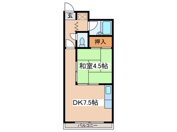 キャピタルＹＭＤの物件間取画像